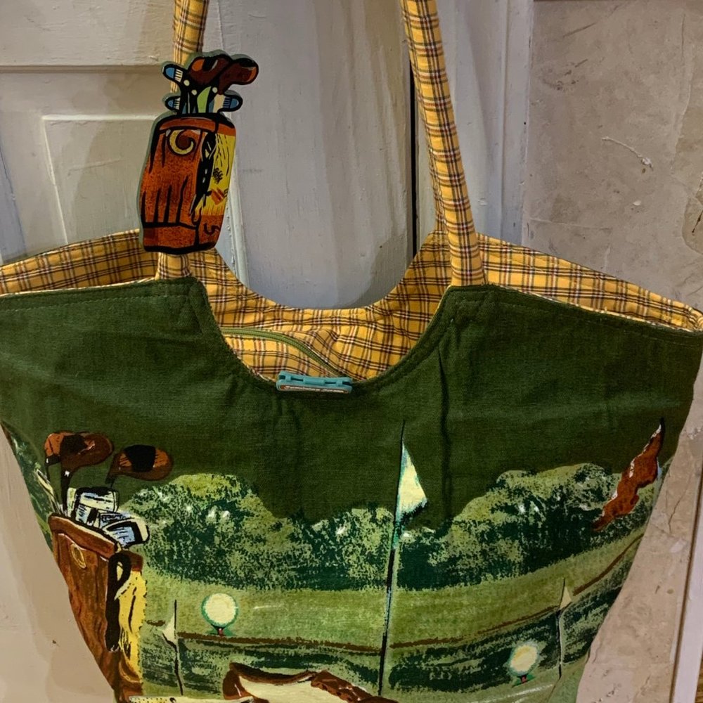 New Quasby Heavy Duty Canvas Golf Tote